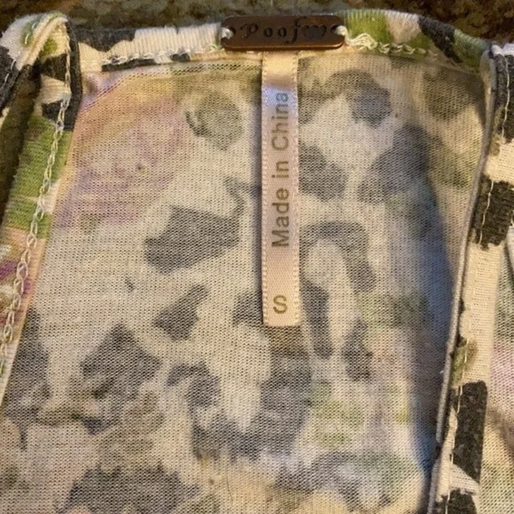 Leopard Print Tank Top with Roses - Picture 12 of 12